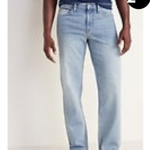Old Navy Loose Built-In Flex Jeans Light wash